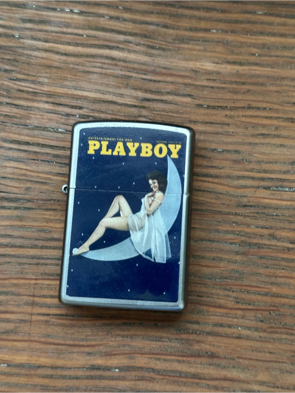 Vintage 1973 Playboy Magazine Cover December Zippo Lighter Rare